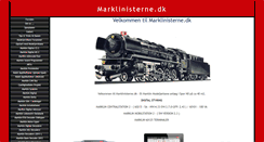 Desktop Screenshot of marklinisterne.dk